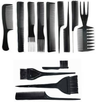 Fully 13 Pcs Hair Stylists Professional Styling Comb Set Variety