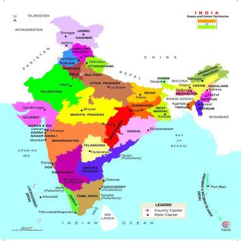 World Maps Library - Complete Resources: India Maps With States