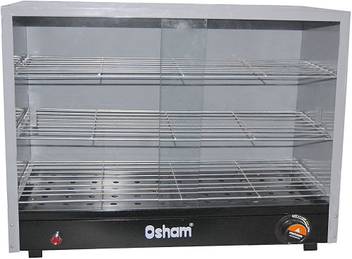 Osham Large Electric Hot Case Food Warmer Hot Food Cabinet Hot