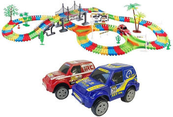 track set variable track car