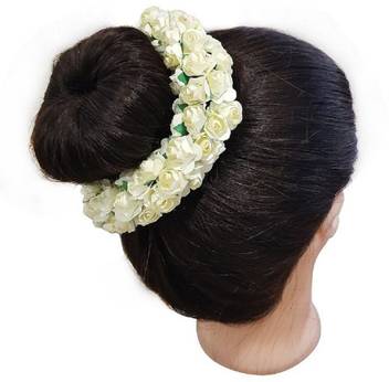 Raaya Artificial Gajra For Hair Bun For Bride Bun Price In India Buy Raaya Artificial Gajra For Hair Bun For Bride Bun Online At Flipkart Com Find here online price details of companies selling bharatanatyam costume. buy raaya artificial gajra for hair bun
