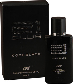 21 club code black perfume