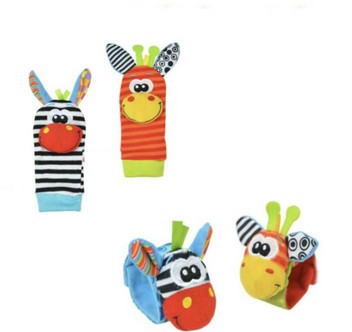 baby wrist rattles