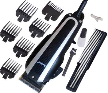 Kemei Electric Professional Hair Clipper Set With Four Attachment
