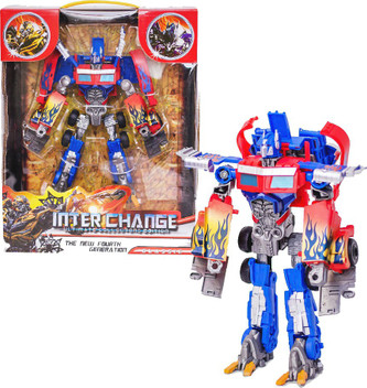 optimus prime robot toy