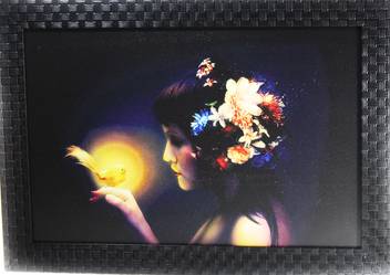 Sr Crafts Elegant Uv Wall Hanging Canvas 11 Inch X 14 Inch
