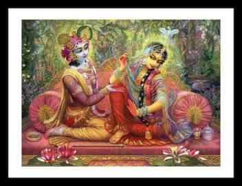 Posters Prints Home Decorators Catalog Radha Krishna Paper Poster Home Furniture Diy Quatrok Com Br