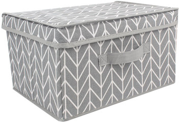 canvas storage boxes with lids