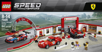 lego ferrari garage