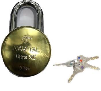 Godrej Navtal Ultra Xl Lock 4 Keys Padlock Buy Godrej Navtal