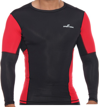 SportSoul Nylon Compression Gym T-shirt