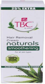 Tbc Hair Removal Cream Natural Smoothening Aloevera Extracts