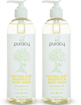 puracy natural baby shampoo and body wash