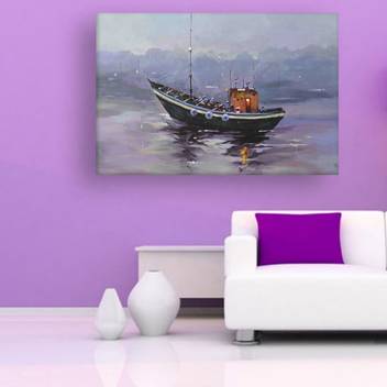 Inephos Unframed Canvas Painting Beautiful Nature Modern Art