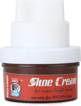 red shoe cream