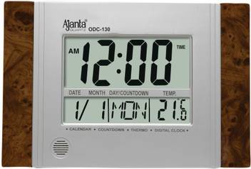Ajanta Digital Calendar Alarm Temp Table Clock Price In India Buy Ajanta Digital Calendar Alarm Temp Table Clock Online At Flipkart Com