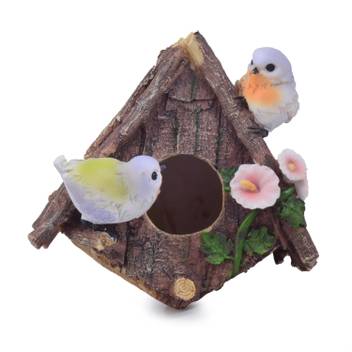 Wonderland Two Bird Bird House For Home Garden Balcony Decor
