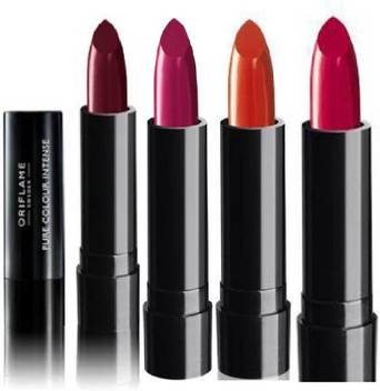 Oriflame Sweden Oriflame Pure Colour Intense Lipstick Set Of 4 Price In India Buy Oriflame Sweden Oriflame Pure Colour Intense Lipstick Set Of 4 Online In India Reviews Ratings Features Flipkart Com