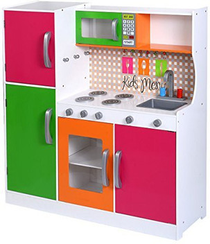wooden kitchen for toddlers