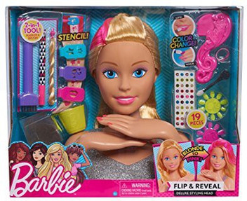 just play barbie styling head