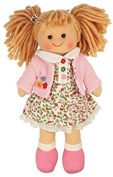 soft doll with hair