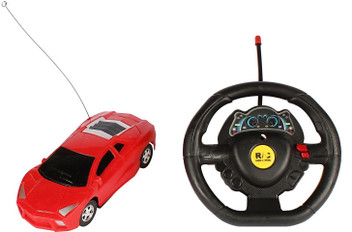 remote car with steering wheel