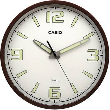 Casio Analog 43 Cm X 30 5 Cm Wall Clock Price In India Buy Casio Analog 43 Cm X 30 5 Cm Wall Clock Online At Flipkart Com