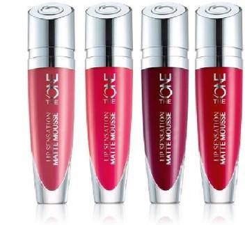 Oriflame Sweden Oriflame The One Lip Sensation Matte Mousse Combo Satin Rose Red Velvet Soft Mulberry Pink Velour Price In India Buy Oriflame Sweden Oriflame The One Lip Sensation Matte Mousse