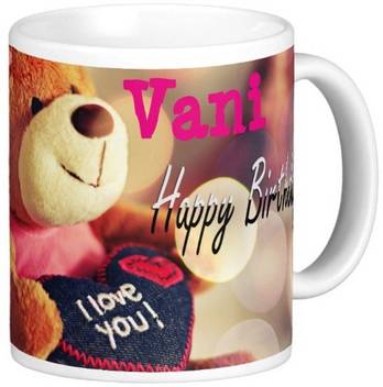 Gns Happy Birthday Vani Ceramic Mug Price In India Buy Gns Happy