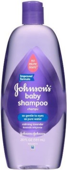 johnson baby shampoo calming lavender