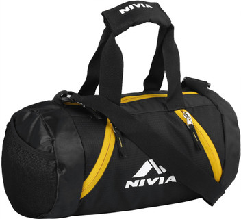 nivia gym bag with shoe compartment