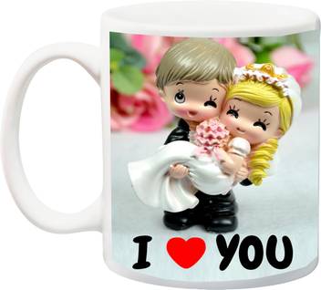 Stylotrendz Gift For Boyfrnd Girlfrnd Or Husband Wife Special Cute Couple I Love You Print Ceramic Mug Price In India Buy Stylotrendz Gift For Boyfrnd Girlfrnd Or Husband Wife Special Cute