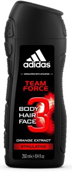 adidas team force body hair face