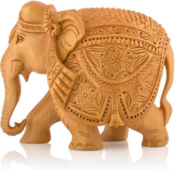 Handcrafted Wooden Elephant Big Size Showpiece For Home Decor And Gift Decorative Showpiece 16 Cm Price In India Buy Handcrafted Wooden Elephant Big Size Showpiece For Home Decor And Gift
