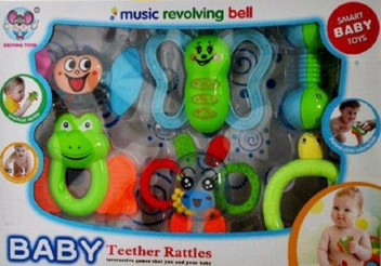 teether and rattle