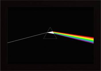 Posterskart Pink Floyd Dark Side Of The Moon Album Art Framed