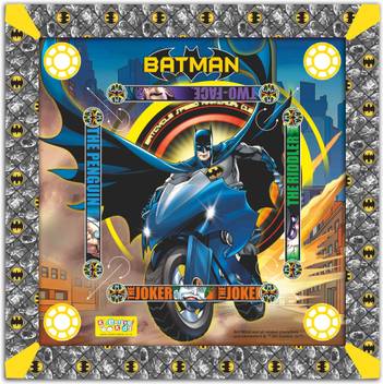 Batman Kids Carrom Board 26x26 Inch Indoor Sports Games Board