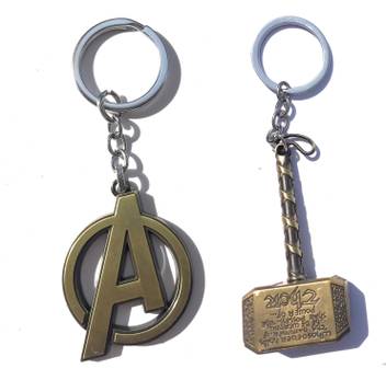 Priq Avenger Logo And Thor Hammer Pure Metal Keyring Keychain Key Chain Price In India Buy Priq Avenger Logo And Thor Hammer Pure Metal Keyring Keychain Key Chain Online