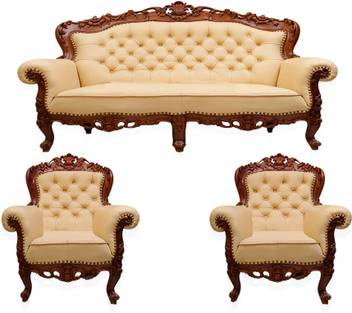 Aarsun Uh Nsofa 002 Leatherette 3 1 1 Brown Sofa Set Price In India Buy Aarsun Uh Nsofa 002 Leatherette 3 1 1 Brown Sofa Set Online At Flipkart Com