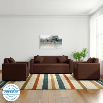 Westido Nizam Fabric 3 1 1 Brown Sofa Set Price In India Buy Westido Nizam Fabric 3 1 1 Brown Sofa Set Online At Flipkart Com For customer support connect with @flipkartsupport. westido nizam fabric 3 1 1 brown sofa set