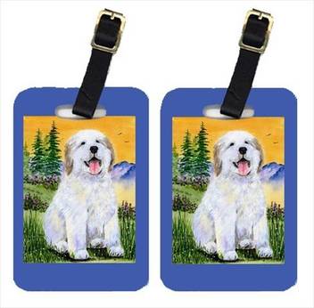 Caroline S Treasures Ss8469bt Great Pyrenees Luggage Tag Multicolor Price In India Flipkart Com