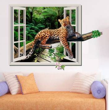 Happy Walls Animals Wallpaper