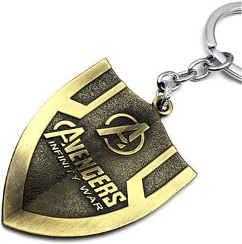 Avi Singlesided Avengers Infinity War Golden Colour Captain America Shield Key Chain Price In India Buy Avi Singlesided Avengers Infinity War Golden Colour Captain America Shield Key Chain Online At Flipkart Com
