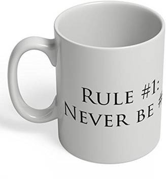 Devron Rule No 1 Motivational Inspirational Quotes Black White Rule Best One Win Winner Positive Vibes Anniversary Birthday Gift Ceramic Coffee Mug Price In India Buy Devron Rule No 1 Motivational