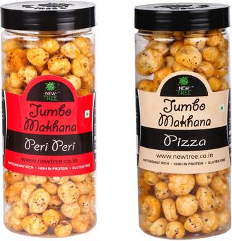 New Tree Jumbo Makhana Peri Peri Jumbo Makhana Pizza Combo Of 2 Total Weight 180gm Assorted Nuts Price In India Buy New Tree Jumbo Makhana Peri Peri Jumbo Makhana Alibaba.com offers you a plethora of premium frozen and preserved makhana with all their nutrition intact. flipkart