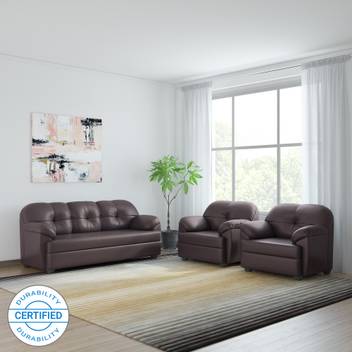 Bharat Lifestyle Brooklyn Leatherette 3 1 1 Brown Sofa Set Price In India Buy Bharat Lifestyle Brooklyn Leatherette 3 1 1 Brown Sofa Set Online At Flipkart Com Solo hacen falta unos pocos clics. flipkart