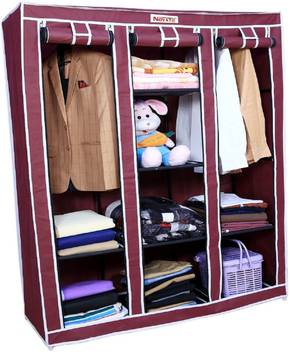 Novatic Micro Fiber Collapsible Wardrobe Price In India Buy Novatic Micro Fiber Collapsible Wardrobe Online At Flipkart Com