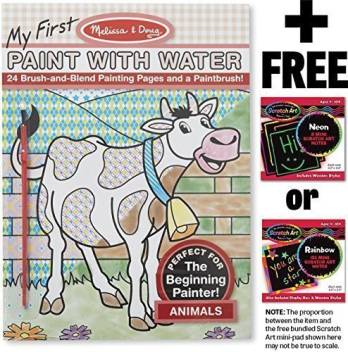 Download Melissa Doug Animals Color With Water Only Art Activity Pad Free Scratch Art Mini Pad Bundle 93385 Animals Color With Water Only Art Activity Pad Free Scratch Art Mini Pad