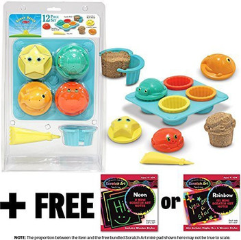 melissa and doug sand cupcake set