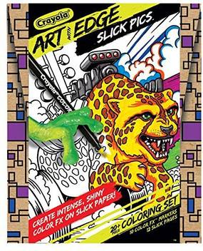 Crayola Art With Edge Slick Pics Intense Color Portfolio